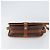 Céline Bolsa de Ombro em Lona Macadam CELINE em Couro PVC Marrom Dourado Auth ki6244 - vista 5