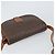 Céline Bolsa de Ombro em Lona Macadam CELINE em Couro PVC Marrom Dourado Auth ki6244 - vista 6