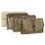 GUCCI GG Supreme Clutch Bag PVC 4 Set Beige Auth 151535