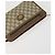 GUCCI GG Supreme Clutch Bag PVC 4 Set Beige Auth 151535 - vista 11