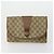 GUCCI GG Supreme Clutch Bag PVC 4 Set Beige Auth 151535 - vista 14