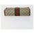 GUCCI GG Supreme Clutch Bag PVC 4 Set Beige Auth 151535 - vista 24