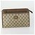 GUCCI GG Supreme Clutch Bag PVC 4 Set Beige Auth 151535 - vista 8
