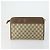 GUCCI GG Supreme Clutch Bag PVC 4 Set Beige Auth 151535 - vista 9