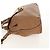 Chloé Bolso de Mano de Cuero Chloe Elsie 2 en 1 Beige Oro Auth BA8869 - vista 3
