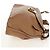 Chloé Bolso de Mano de Cuero Chloe Elsie 2 en 1 Beige Oro Auth BA8869 - vista 4
