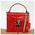 LOUIS VUITTON Borsa a Mano Spring Street Monogram Vernis Rossa M91135 Auth 157329SAV Rosso - vista 12