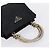 PRADA Borsa a Mano Christian Dior Nylon PVC 2 Set Nero Oro Auth am9808 D'oro - vista 13