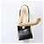 Borsa a mano in pelle Christian Dior 2way Nera Oro Auth 151767V Nero D'oro - vista 22