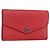 LOUIS VUITTON Empreinte Cartera Curie's Cartera Compacta M60735 Auth fm5008 Roja