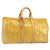 LOUIS VUITTON Borsa Boston Mercer Monogram Vernis Beige M91000 LV Auth 156517