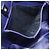Borsa Tote GUCCI in nylon e pelle blu argento 002 1099 Auth BA9208 - vista 11