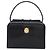 Céline Borsa a mano CELINE in pelle nera e oro Auth SW1859 Nero D'oro - vista 13