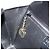 Céline Borsa a mano CELINE in pelle nera e oro Auth SW1859 Nero D'oro - vista 21