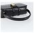 Céline Borsa a mano CELINE in pelle nera e oro Auth SW1859 Nero D'oro - vista 7