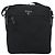 Borsa a Spalla PRADA in Nylon Nero Argento Autentica 151452 - vista 13