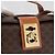 Céline Borsa a mano in tela Macadam CELINE in pelle PVC marrone oro Auth 156445 D'oro - vista 18
