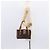 Céline Borsa a mano in tela Macadam CELINE in pelle PVC marrone oro Auth 156445 D'oro - vista 25