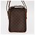 Céline Borsa a mano in tela Macadam CELINE in pelle PVC marrone oro Auth 156445 D'oro - vista 3