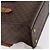 Céline Borsa a mano in tela Macadam CELINE in pelle PVC marrone oro Auth 156445 D'oro - vista 8