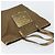 Borsa Tote Prada in Nylon Marrone Oro Auth 156457 D'oro - vista 6
