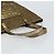Borsa Tote Prada in Nylon Marrone Oro Auth 156457 D'oro - vista 7