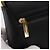 Borsa a mano in pelle nera e oro BURBERRY Auth ep12272 Nero D'oro - vista 17