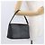 Borsa a mano in pelle nera e oro BURBERRY Auth ep12272 Nero D'oro - vista 23
