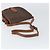 Céline Borsa a spalla in tela Macadam CELINE in pelle PVC marrone oro Auth ep12229 D'oro - vista 7