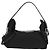 PRADA Borsa a Mano con Volant in Nylon 2 in 1 Argento Nero Auth am10099V - vista 2