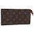 LOUIS VUITTON Pochette Bucket Monogram GM Accessorio LV Auth 159669 Monogramma
