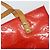 LOUIS VUITTON Monogram Vernis Reade MM Borsa a Mano Rossa M91086 LV Auth ep12299 Rosso - vista 10