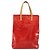 LOUIS VUITTON Monogram Vernis Reade MM Borsa a Mano Rossa M91086 LV Auth ep12299 Rosso - vista 2
