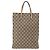 Borsa a mano GG Supreme in PVC beige e argento di GUCCI 117551 Auth gh1449 - vista 2