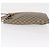 Borsa a mano GG Supreme in PVC beige e argento di GUCCI 117551 Auth gh1449 - vista 4