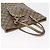 Borsa a mano GG Supreme in PVC beige e argento di GUCCI 117551 Auth gh1449 - vista 7