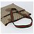 Borsa Gucci GG Supreme Web Sherry Line in PVC Beige Rosso 002 983 0054 Auth ep12384 - vista 6