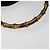 Borsa a Spalla in Pelle Gucci Bamboo 2way Nera Oro 001 1577 2123 Auth kk577 Nero D'oro - vista 8