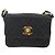 CHANEL Borsa a Spalla Mini Matelassé 11 in Pelle di Agnello Nera CC Auth 158892SM Nero D'oro - vista 13
