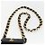 CHANEL Borsa a Spalla Mini Matelassé 11 in Pelle di Agnello Nera CC Auth 158892SM Nero D'oro - vista 14