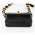 CHANEL Borsa a Spalla Mini Matelassé 11 in Pelle di Agnello Nera CC Auth 158892SM Nero D'oro - vista 5