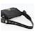Borsa a Spalla GIVENCHY in Pelle Nera e Oro Auth ka908V Nero D'oro  - vista 7