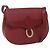 Borsa a spalla in tela Trotter Christian Dior PVC rosso oro Auth 159963