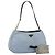 PRADA mini Borsa a Spalla Nylon Azzurro Chiaro Argento Auth gh1407 Blu chiaro