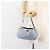 PRADA mini Borsa a Spalla Nylon Azzurro Chiaro Argento Auth gh1407 Blu chiaro - vista 25