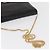 Borsa a spalla in pelle Christian Dior nera e oro Auth ka999 Nero D'oro - vista 7