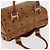 Borsa MCM Logogram Vicetos in pelle PVC marrone e oro Auth BA8791 D'oro - vista 6