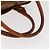 Borsa MCM Logogram Vicetos in pelle PVC marrone e oro Auth BA8791 D'oro - vista 7