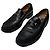 Mocassini in pelle Horsebit da uomo Gucci vintage neri 42,5