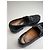 Mocassini in pelle Horsebit da uomo Gucci vintage neri 42,5 - vista 9